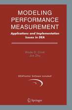 Modeling Performance Measurement: Applications and Implementation Issues in DEA