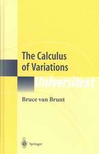 The Calculus of Variations