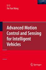 Advanced Motion Control and Sensing for Intelligent Vehicles