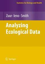 Analyzing Ecological Data