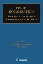 Fiscal Equalization: Challenges in the Design of Intergovernmental Transfers