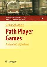 Path Player Games: Analysis and Applications