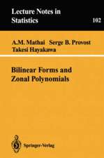 Bilinear Forms and Zonal Polynomials