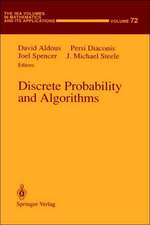 Discrete Probability and Algorithms