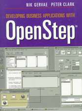 Developing Business Applications with OpenStep™