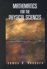 Mathematics for the Physical Sciences