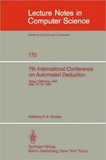 7th International Conference on Automated Deduction: Proceedings