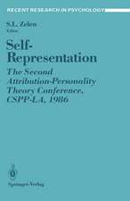 Self-Representation: The Second Attribution-Personality Theory Conference, CSPP-LA, 1986