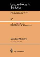 Statistical Modelling: Proceedings of GLIM 89 and the 4th International Workshop on Statistical Modelling held in Trento, Italy, July 17–21, 1989