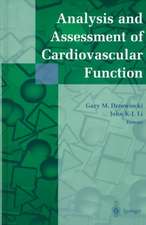 Analysis and Assessment of Cardiovascular Function