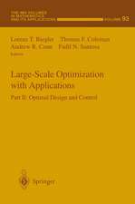 Large-Scale Optimization with Applications: Part II: Optimal Design and Control