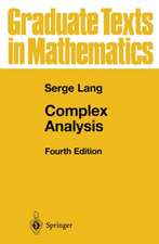 Complex Analysis