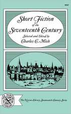 Short Fiction of the Seventeenth Century