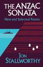 Anzac Sonata – New and Selected Poems