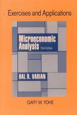 Microeconomic Analysis – Exercises & Applications 3e