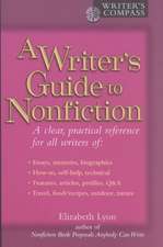 Writer's Guide to Nonfiction