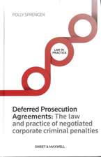 Deferred Prosecution Agreements