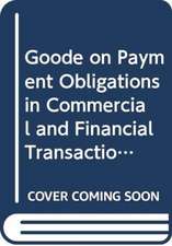 Goode on Payment Obligations in Commercial and Financial Transactions