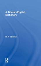 Tibetan-English Dictionary