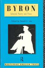 Byron: Selected Poetry and Prose