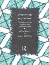 Evaluation in Schools: Getting Started with Training and Implementation