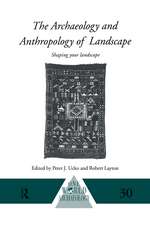 The Archaeology and Anthropology of Landscape: Shaping Your Landscape