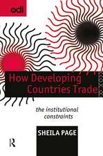 How Developing Countries Trade: The Institutional Constraints