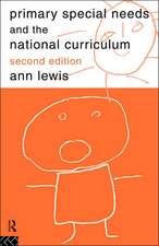 Primary Special Needs and the National Curriculum