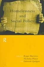 Homelessness and Social Policy