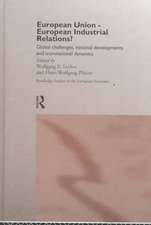 European Union - European Industrial Relations?: Global Challenge, National Development and Transitional Dynamics