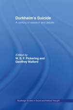 Durkheim's Suicide: A Century of Research and Debate