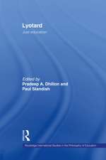 Lyotard: Just Education