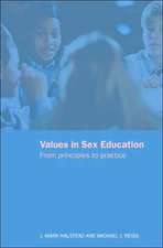 Values in Sex Education: From Principles to Practice