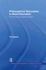 Philosophical Discussion in Moral Education