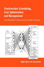 Construction Scheduling, Cost Optimization and Management