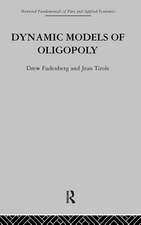 Dynamic Models of Oligopoly