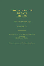 The Evolution Debate, 1813-1870