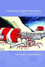 Financing Higher Education: Answers from the UK