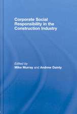 Corporate Social Responsibility in the Construction Industry