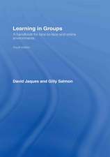 Learning in Groups: A Handbook for Face-to-Face and Online Environments