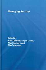 Managing the City