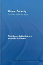 Human Security: Concepts and implications