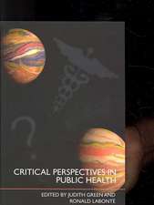 Critical Perspectives in Public Health