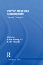 Human Resource Management: The Key Concepts