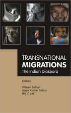 Transnational Migrations: The Indian Diaspora