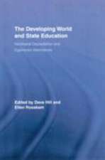 The Developing World and State Education: Neoliberal Depredation and Egalitarian Alternatives