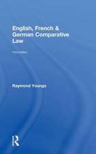 English, French & German Comparative Law