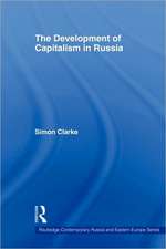 The Development of Capitalism in Russia