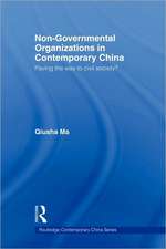 Non-Governmental Organizations in Contemporary China: Paving the Way to Civil Society?