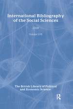 IBSS: Political Science: 2008 Vol.57: International Bibliography of the Social Sciences